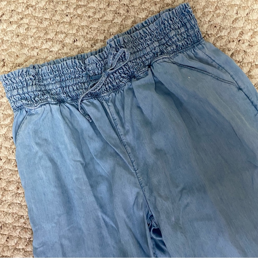 SO SUPER COMFY CHAMBRAY PANTS - LARGE - Picture 4 of 9